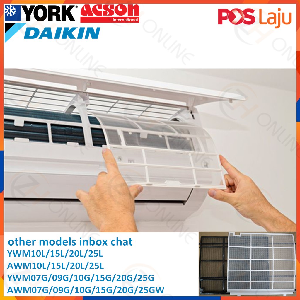 YORK DAIKIN ACSON GENUINE PARTS AIR CONDITIONER AIR FILTER FOR INDOOR