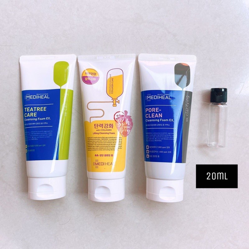 mediheal charcoal cleanser