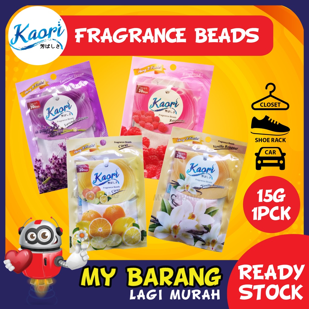 Kaori Fragrance Beads 15g MyBarang Shopee Malaysia