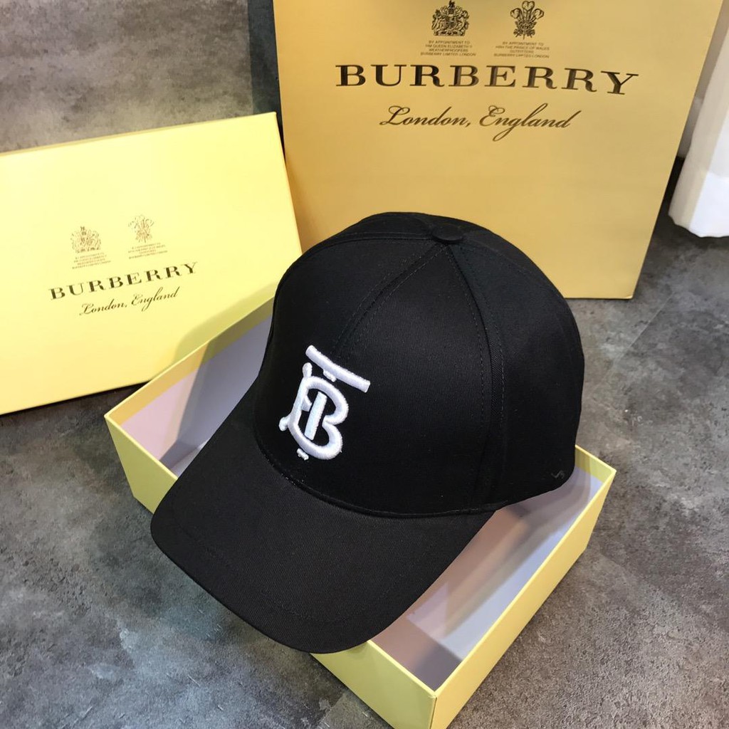 burberry black cap