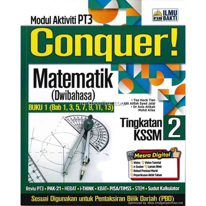 Buy Modul Aktiviti PT3 Conquer! Tingkatan 2 Bm English  Matematik