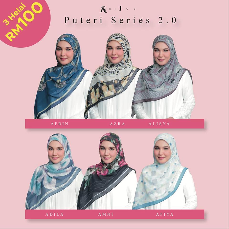 AS HIJAB PUTERI COLLECTION 2.0 TUDUNG BAWAL PRIMEUM CHIFFON