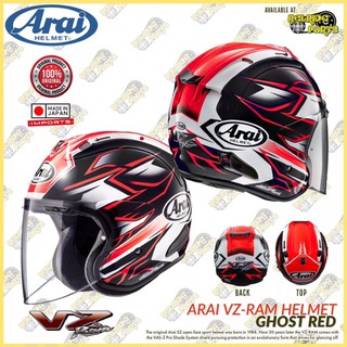 Arai Vz Ram Ghost Blue Original Shopee Malaysia