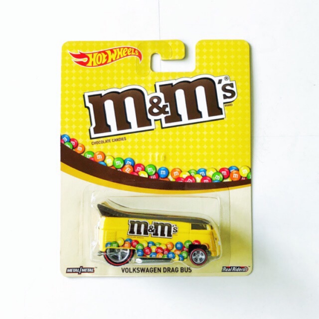 hot wheels m&m drag bus