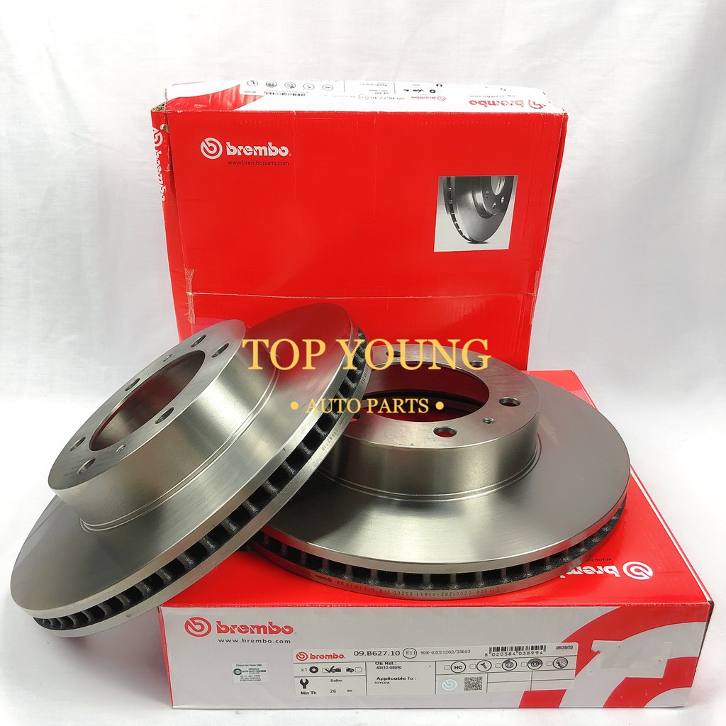 BREMBO TOYOTA HILUX REVO GUN125, GUN126 (2015~2021) FRONT (FW) (DEPAN)100%  ORIGINAL BREMBO DISC PLATE ROTOR | Shopee Malaysia