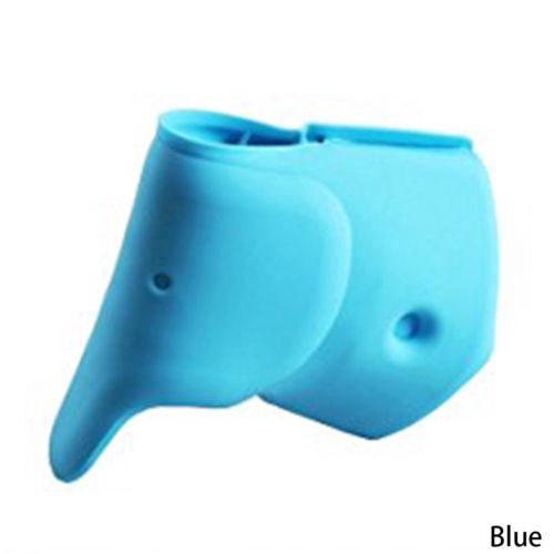 Green 1pc Baby Bath Spout Cover Cute Elephant Shape Tub Spout