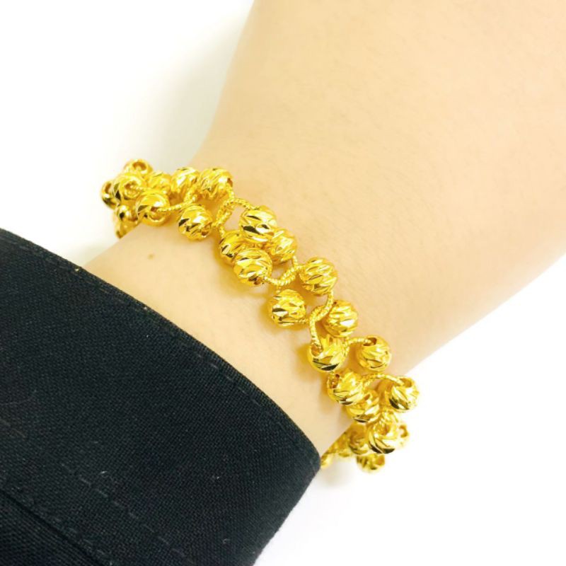  Gelang  Anggur  Emas  Korea COP 916 Shopee Malaysia