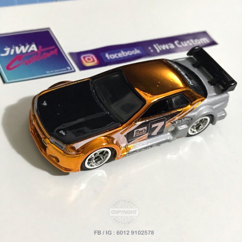 Hotwheels Custom Nissan Skyline R32 STH hydrochrome | Shopee Malaysia