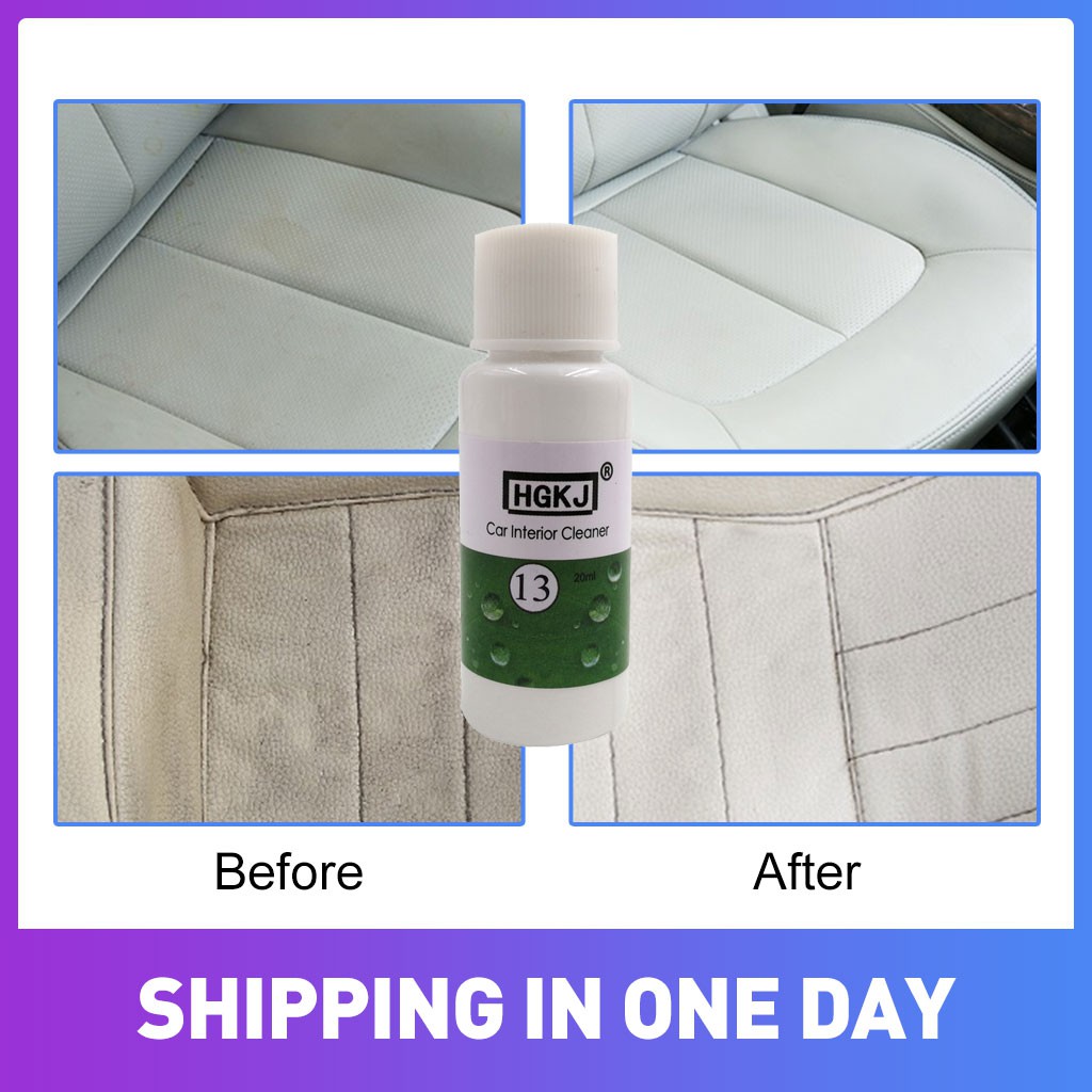 1pc Hgkj 13 20ml 1 8 Dilute With Water 180ml Car Seat Interiors Cleaner Window Glass Windshield Cleaning