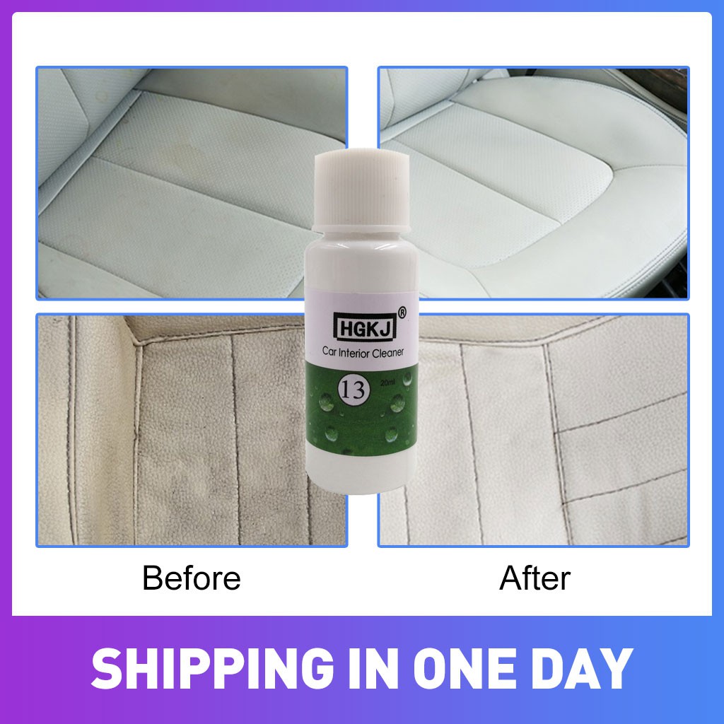 1pc Hgkj 13 20ml 1 8 Dilute With Water 180ml Car Seat Interiors Cleaner Window Glass Windshield Cleaning