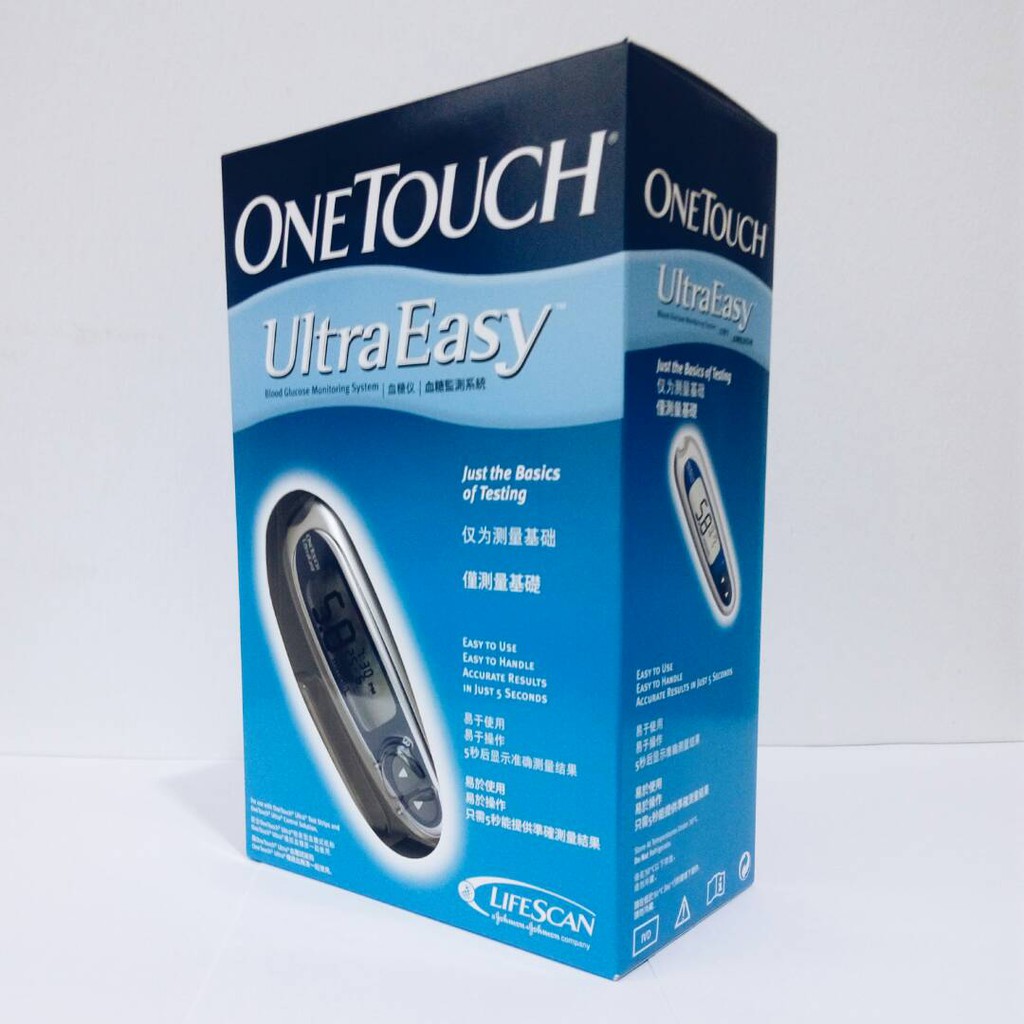 One Touch Ultra Easy Glucometer (Grey) | Shopee Malaysia