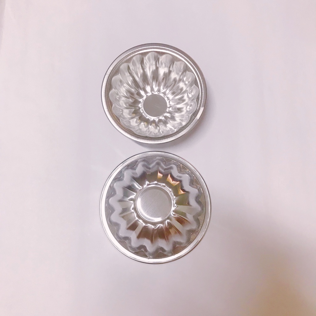 READY STOCK Reusable Big Aluminium Jelly Mold 4“ 5“ 6“ 7” 8” Shopee