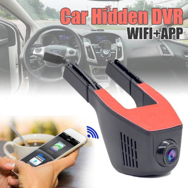 FHD 1080P Hidden Wifi Car SUV DVR Dash Cam Driving Video Recorder APP Control