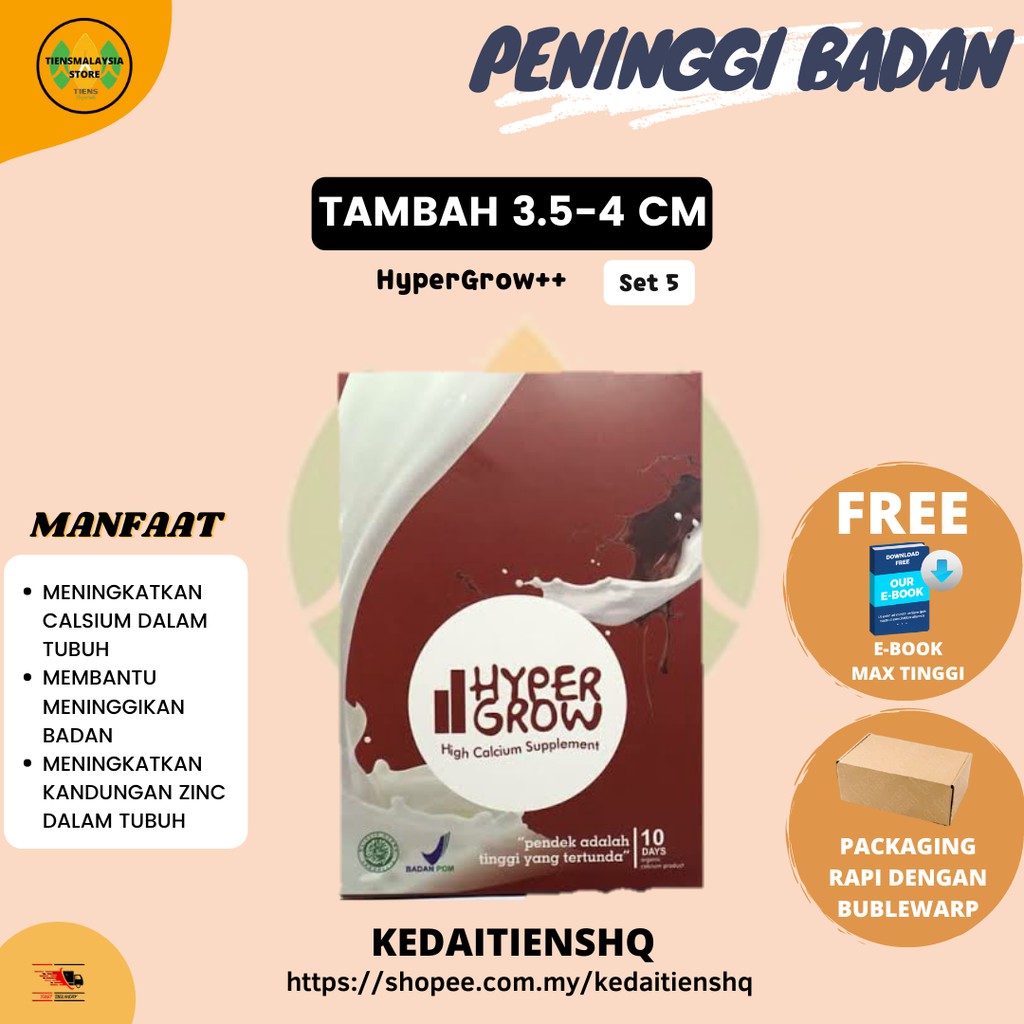 BEST SELLER UBAT PENINGGI BADAN HEIGHT UP INCREASE SUPPLEMENT 