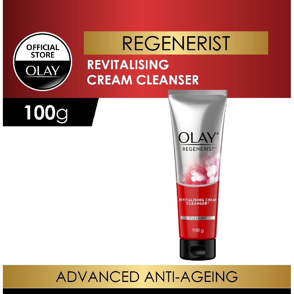 Olay Regenerist Revitalising Cream Cleanser 100g Shopee Malaysia