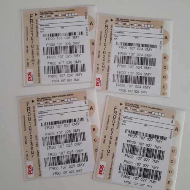 Flexi Prepaid Economicapostage Semenanjung Malaysia Rm3 30 Only Post Laju Can Tracking Shopee Malaysia