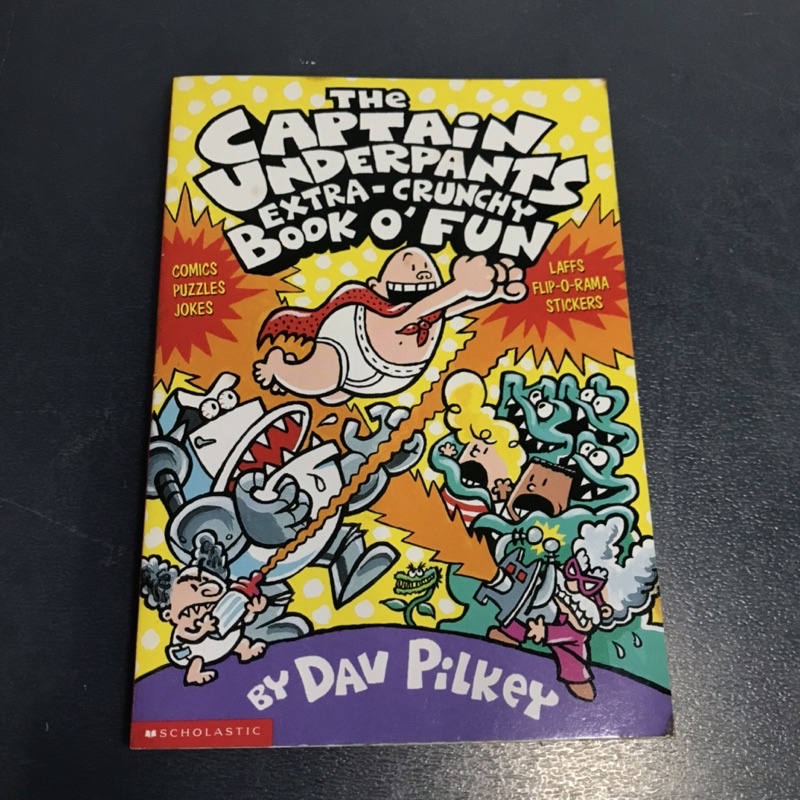 [activity Book] The Captain Underpants Extra-crunchy Book O’ Fun 