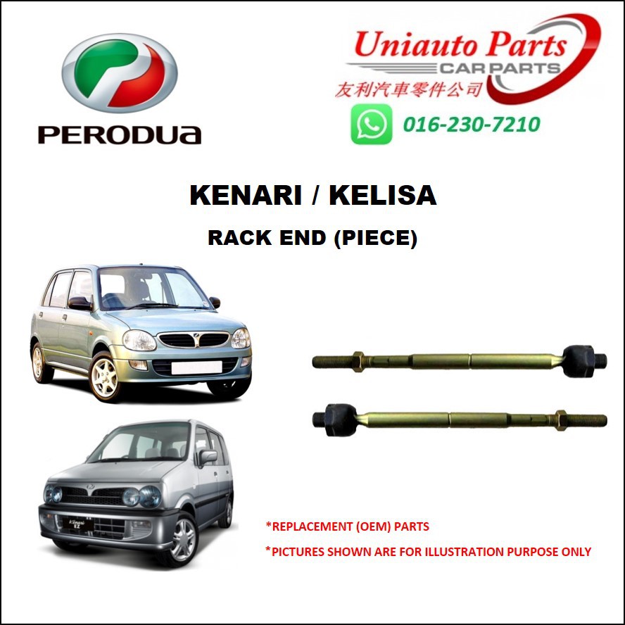 PERODUA KENARI / KELISA RACK END (PIECE)  Shopee Malaysia