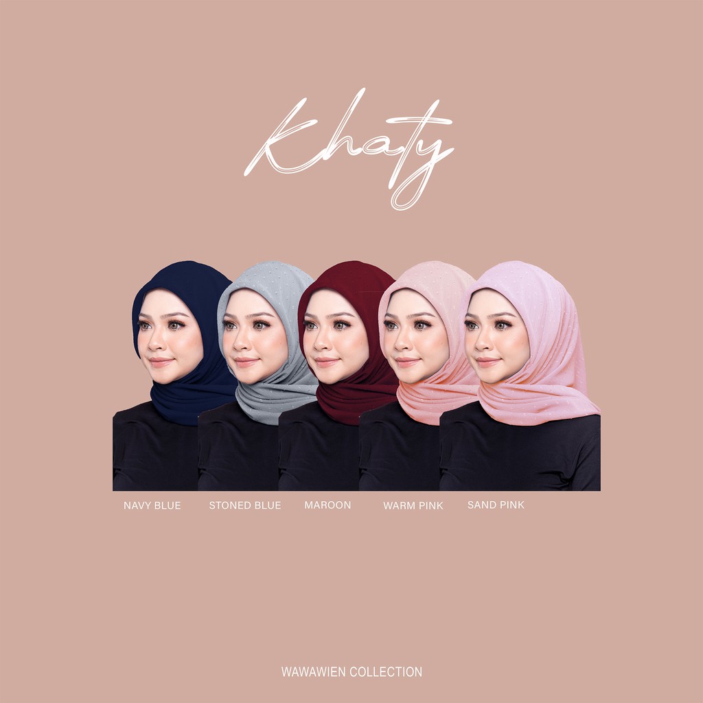 Khaty Scarf By Wawawien Shopee Malaysia