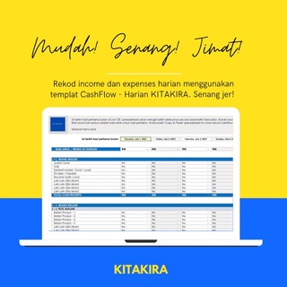 Budget Expense Tracking Excel Template Updated Version Shopee Malaysia