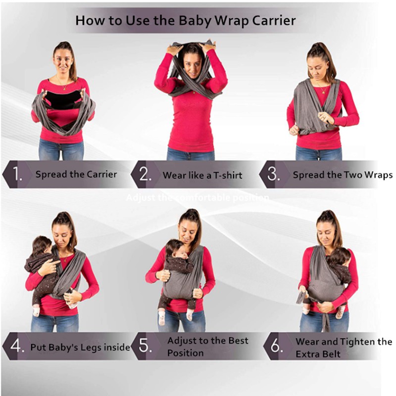 how to use a baby wrap