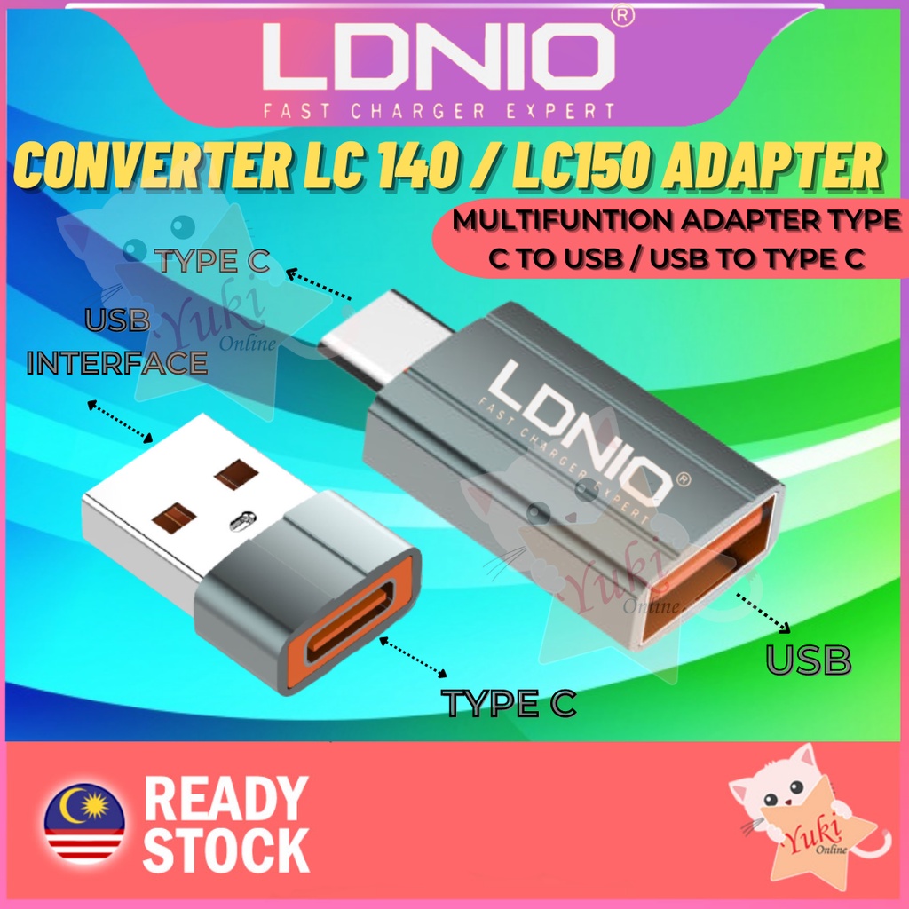 Ldnio OTG Conveter Adapter USB To TypeC Converter Adapter / TypeC To