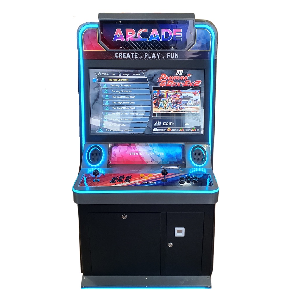 Arcade X 32 Retro Arcade Machine Build In Cabinet And Pre Installed 58 Game List Shopee Malaysia