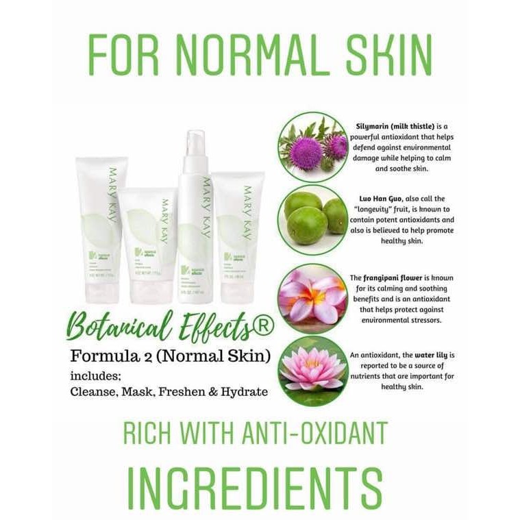 mary kay botanical effects cleanser formula 2