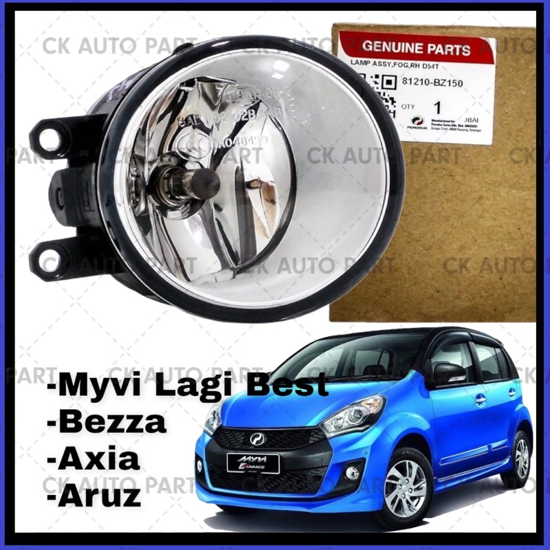 Perodua Fog Lamp for Myvi Icon/Bezza/Axia/Aruz81210BZ150 Shopee