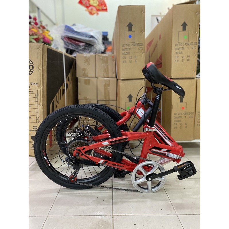 x power folding bike