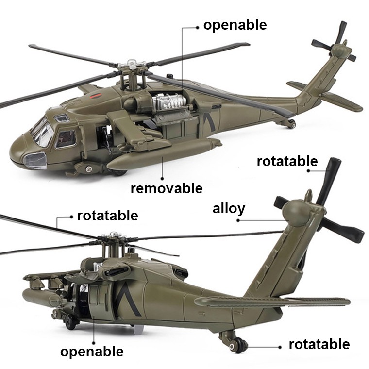 F09 RC Helicopter 147 Scale Of The UH60Black Hawk, 53 OFF
