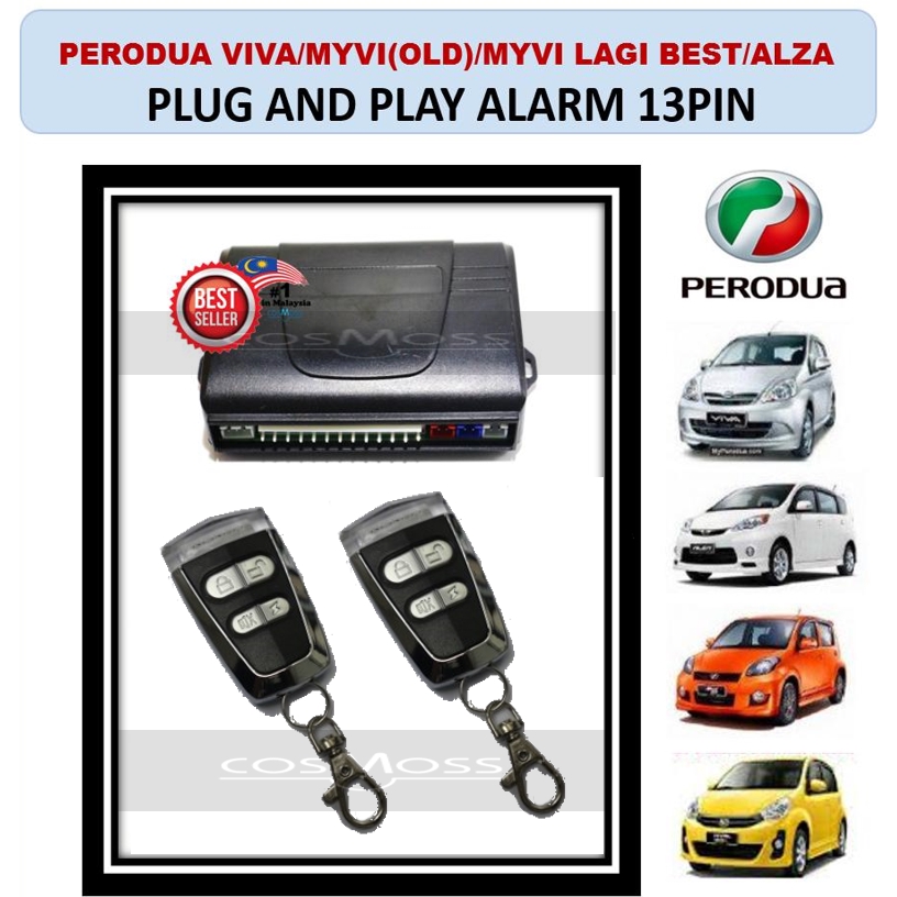 cara pasang alarm kereta