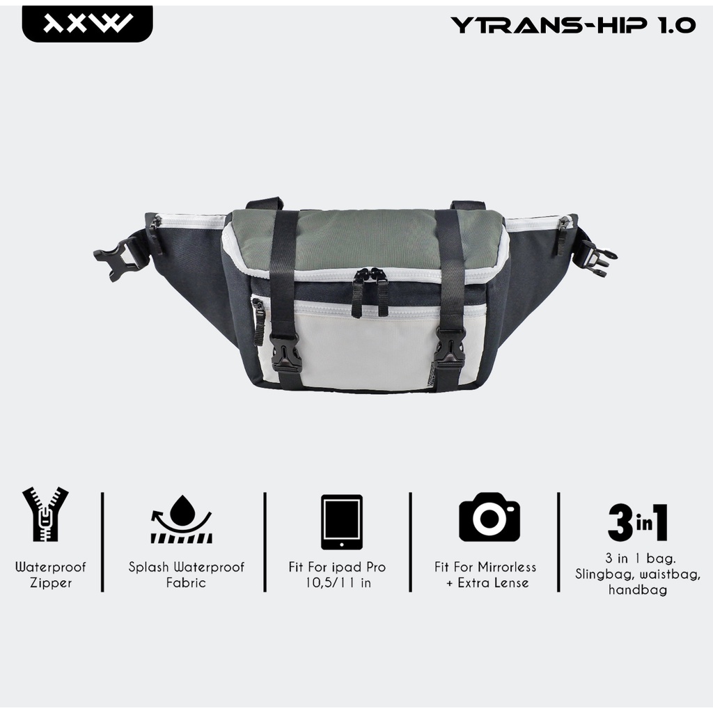 Splash Waterproof Mirrorless Camera Bag Waist Bag The X Woof Ytrans