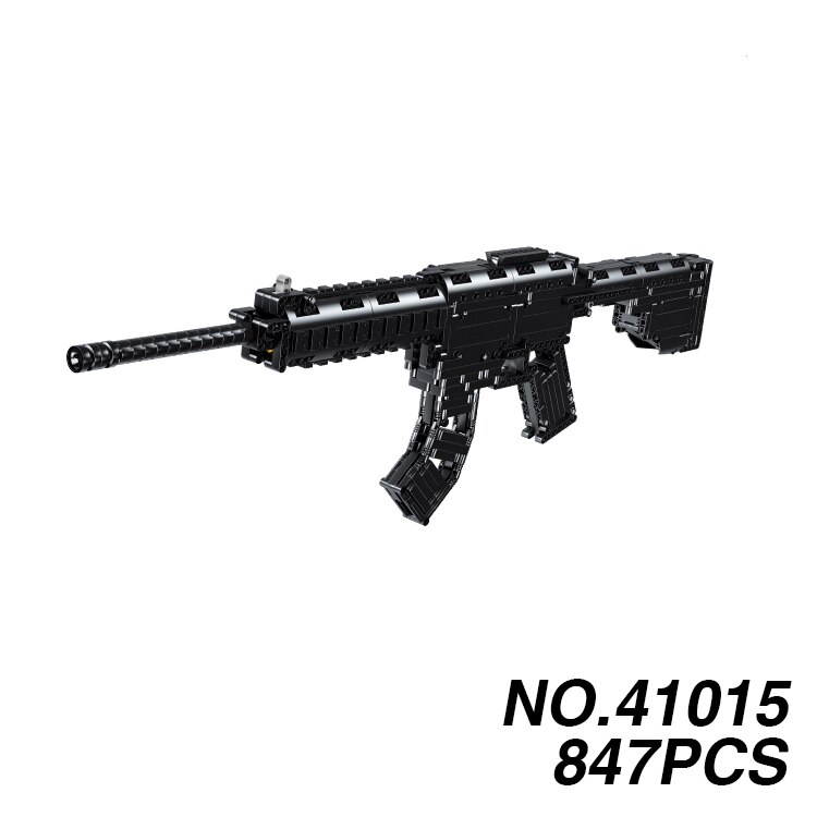 lego m4a1 instructions