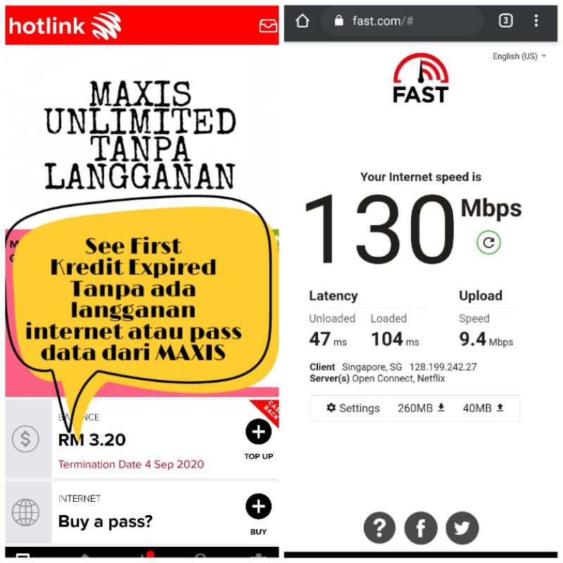 Maxis Unlimited Data Plan - Maxis unlimited plan (unlimited speed