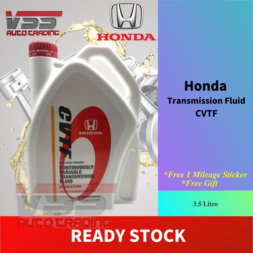 Honda CVTF Transmission Fluid 3.5 Liter Fit Honda Year 20082014