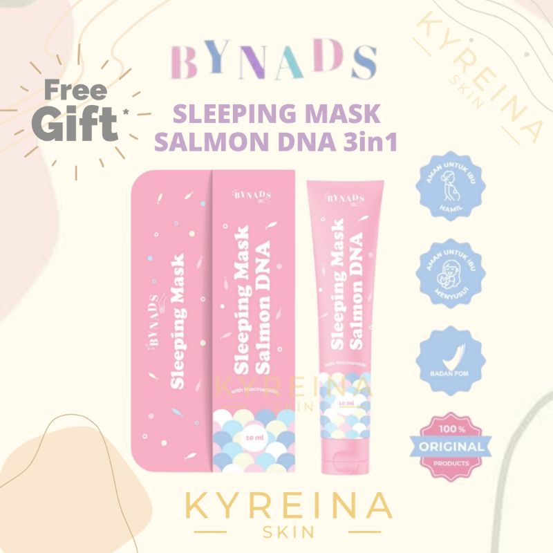 (READY) Bynads Sleeping Mask Salmon DNA Moisturizer | Shopee Malaysia