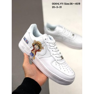one piece air force ones