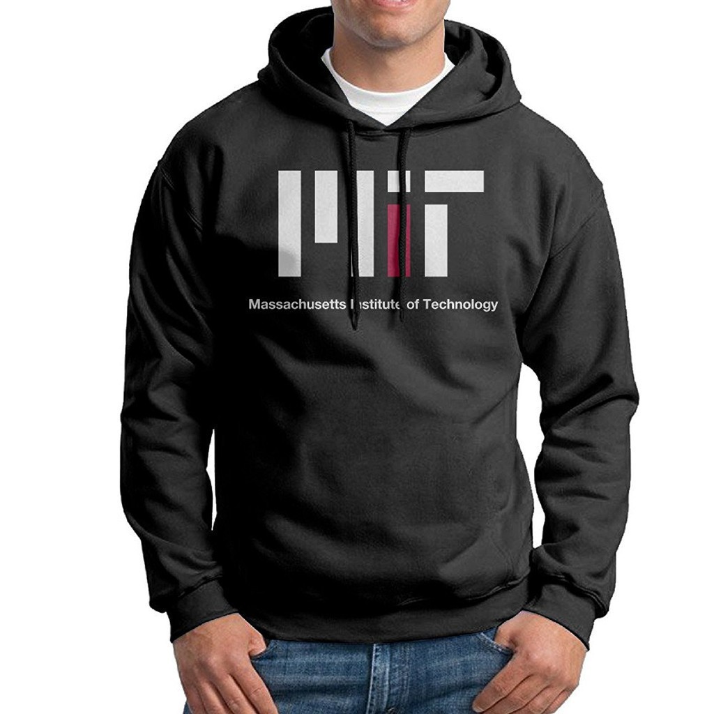 Mit Massachusetts Institute Of Technology Men Black Hoodies Sweatshirt Jacket Shopee Malaysia