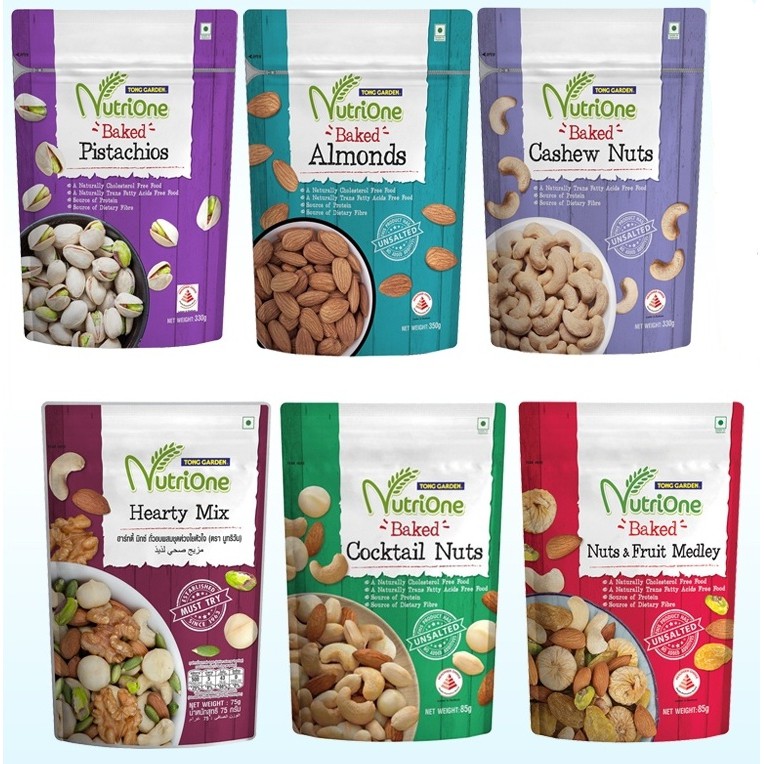Tong Garden Nutrione Baked Nuts 85g Shopee Malaysia