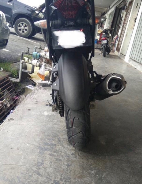 Yamaha Y15 Y15ZR / LC135 V2 3 4 Splash Guard Rear Fender
