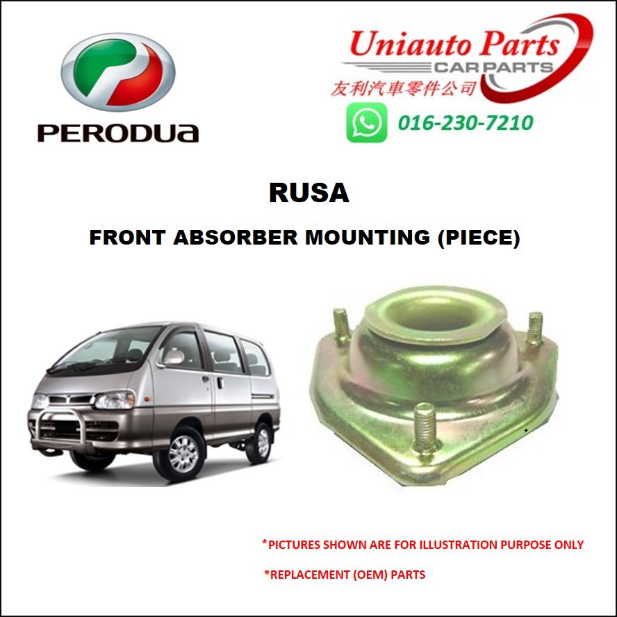 PERODUA RUSA FRONT RIGHT / LEFT ABSORBER MOUNTING (PIECE 