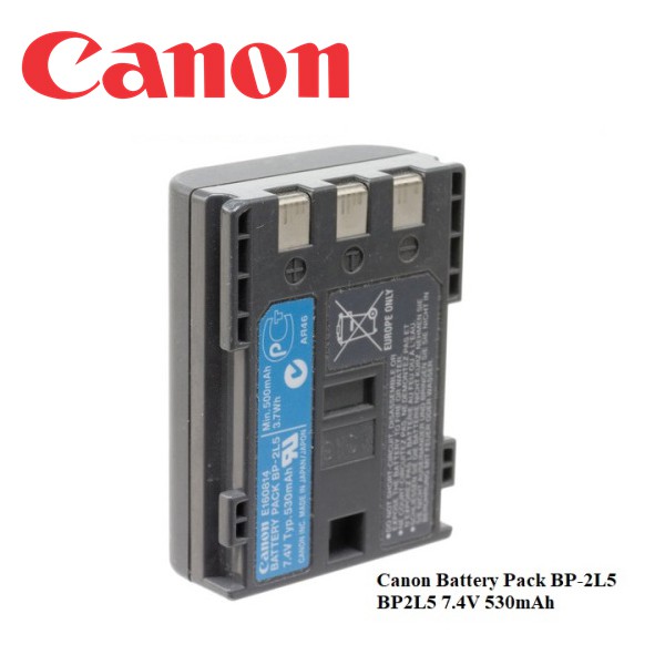 Original Canon Bp 2l5 Bp2l5 Lithium Ion Battery Pack 7 4v 530mah Shopee Malaysia