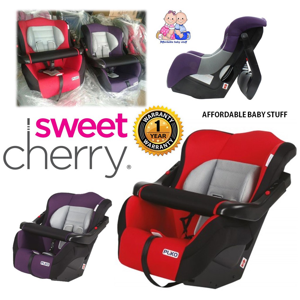 sweet cherry pliko car seat