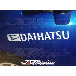 JAF JDM STICKER PARKING JAPAN GLOBE STICKER DAIHATSU 