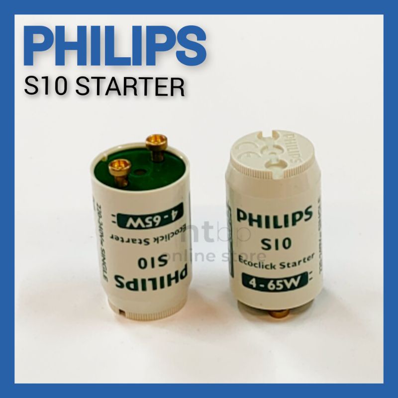PHILIPS S10 Fluorescent Light Starter 4-65Watt | Shopee Malaysia