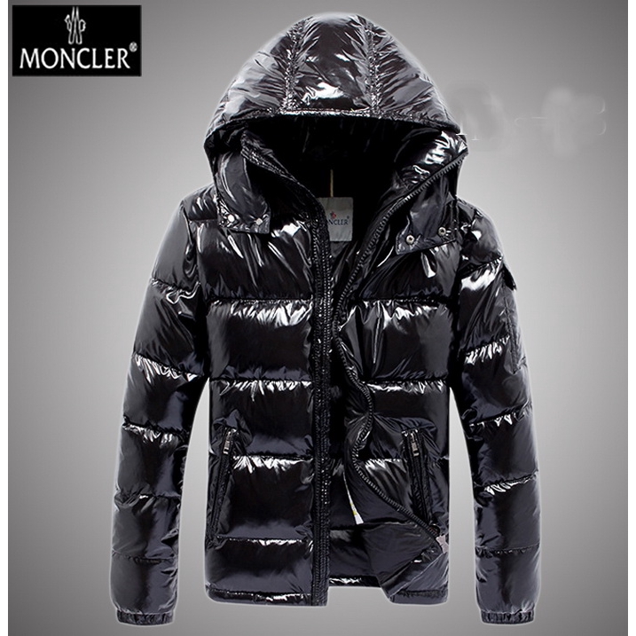 moncler shiny puffer jacket mens