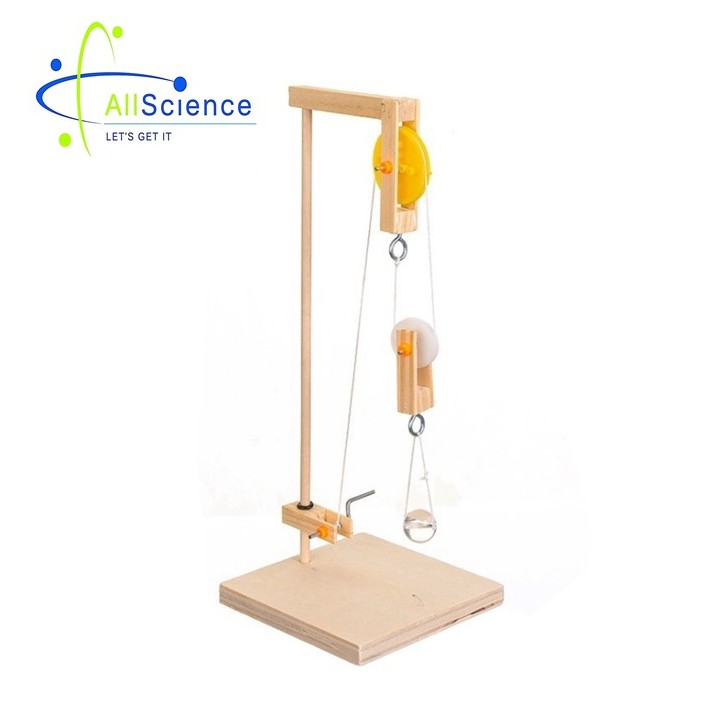 Pembuatan Produk Mekanikal - Kren ( Sistem Takal ) /Hand Cranked Crane Model Toy Science Technology