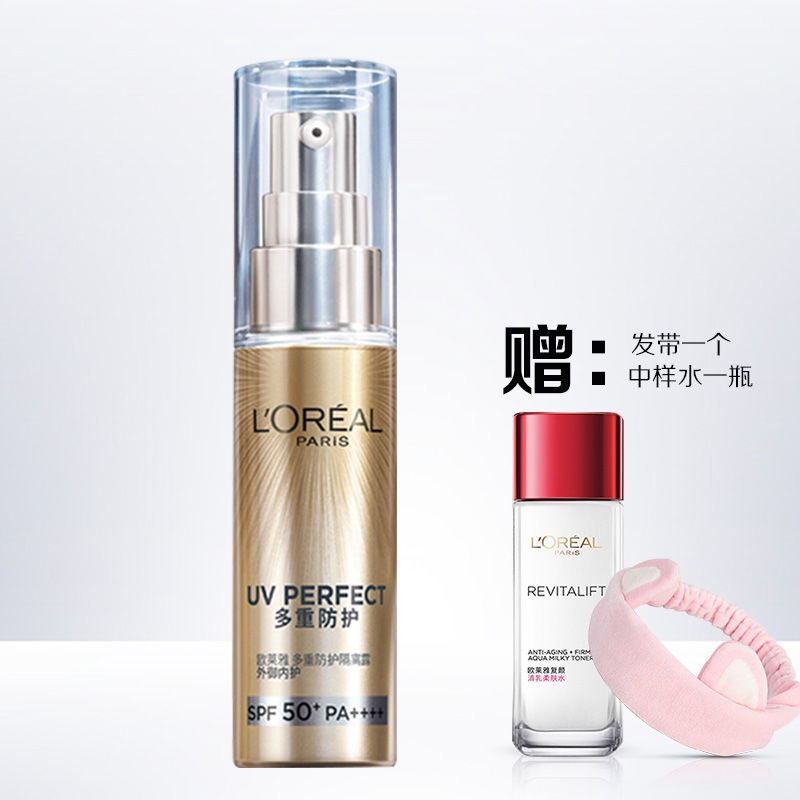 loreal face sunscreen