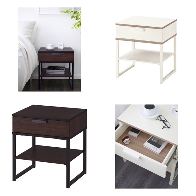 IKEA TRYSIL side table coffee table with drawer meja sisi 